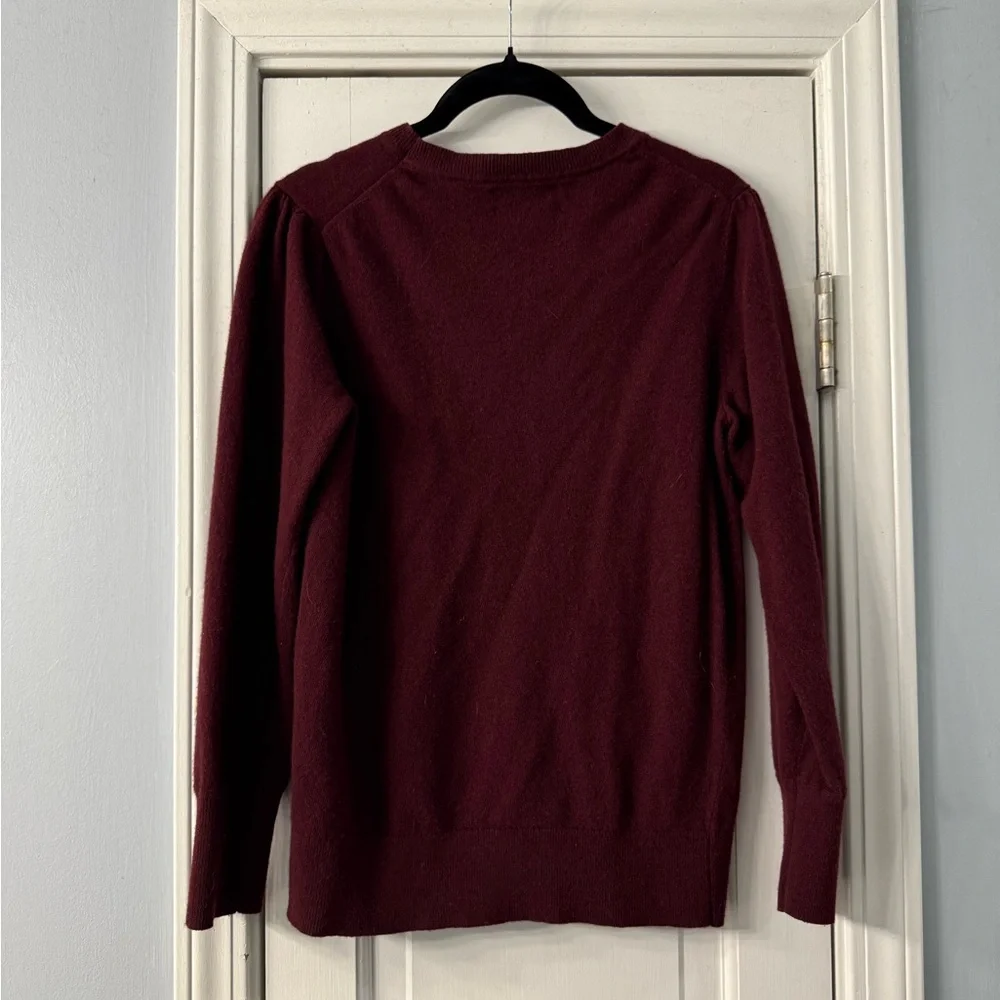Banana Republic Filpucci Women's Burgundy Sweater - Picture 2 of 2